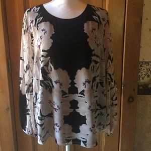 Floral Print Calvin Klein Blouse